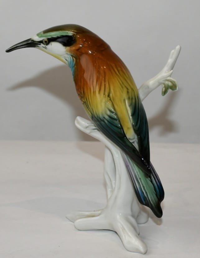 Uccello in porcellana E.N.S 1930-photo-3